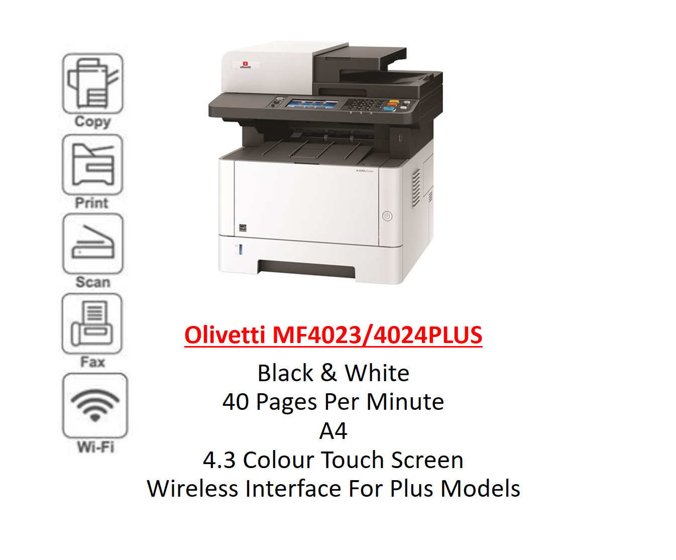 Olivetti d-Copia 4024MF plus / 4023MF plus